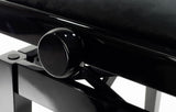 Grooveland KB200 Panchina per pianoforte (Nero Lucido)