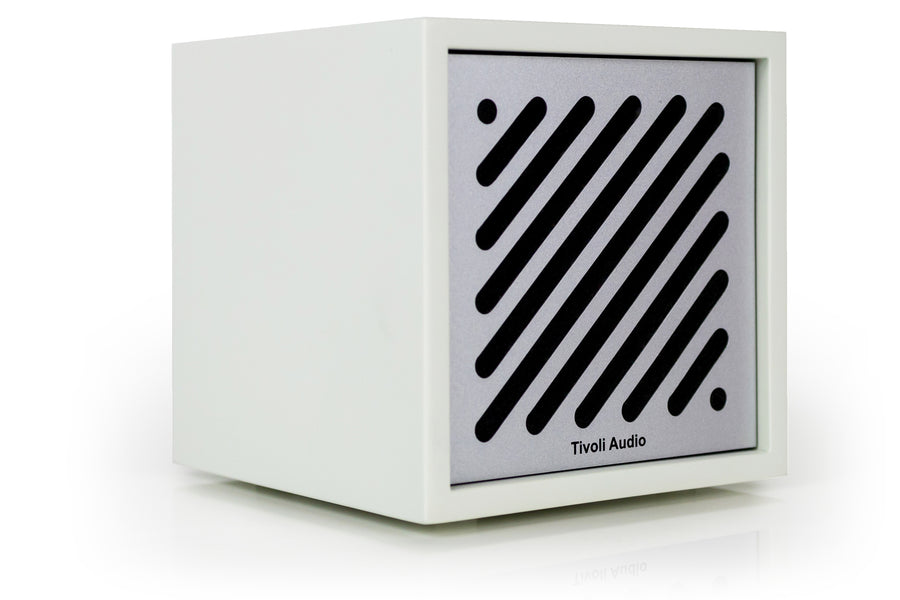 Altoparlante Bluetooth Boutigue Tivoli Audio, Bianco/Argento