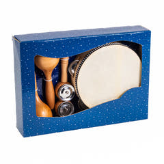 Scatola regalo Percezione in legno per bambini con 3 pezzi