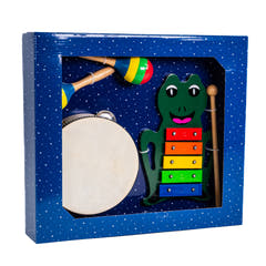 Scatola regalo Percezione per bambini con xilofono