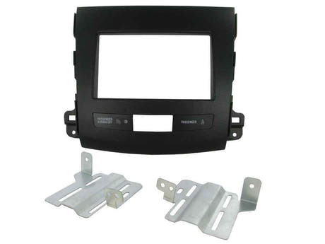 CT23PE06 Cornice 2-DIN per Peugeot, Citroen e Mitsubishi