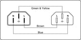 ProCab powerkabel 3 x 1,5 mm², hun Euro>han Euro, 2 m
