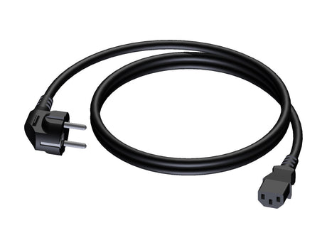 ProCab powerkabel 3x1,5 mm², hun Euro>Schuko han, 1 m