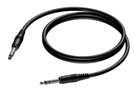 ProCab mikrofonkabel stereo jack > jack 5 m
