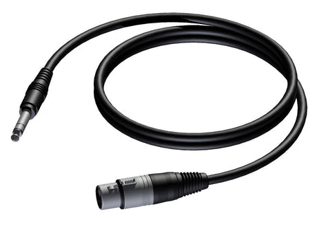 ProCab cavo XLR femmina > Jack stereo - bilanciato 1,5 m