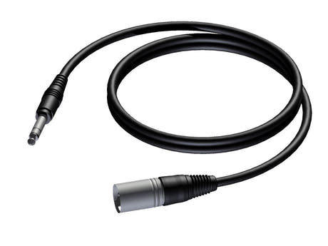 ProCab XLR maschio > Jack stereo - cavo bilanciato 5 metri