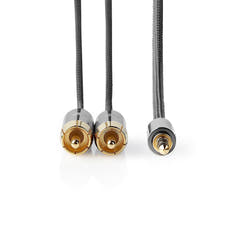 Premium StereoRCA a minijack (5m)