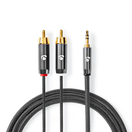 Premium StereoRCA a minijack (2m)