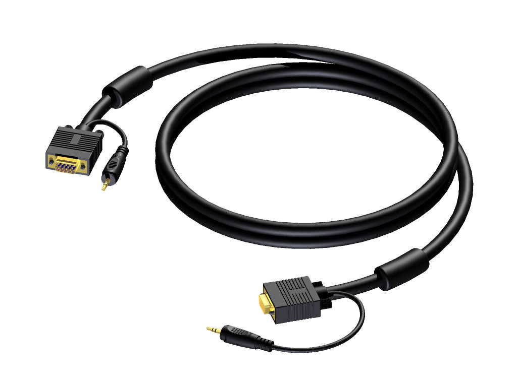 ProCab SVGA & jack stereo 3,5 > SVGA & jack stereo 3,5 (30 m)