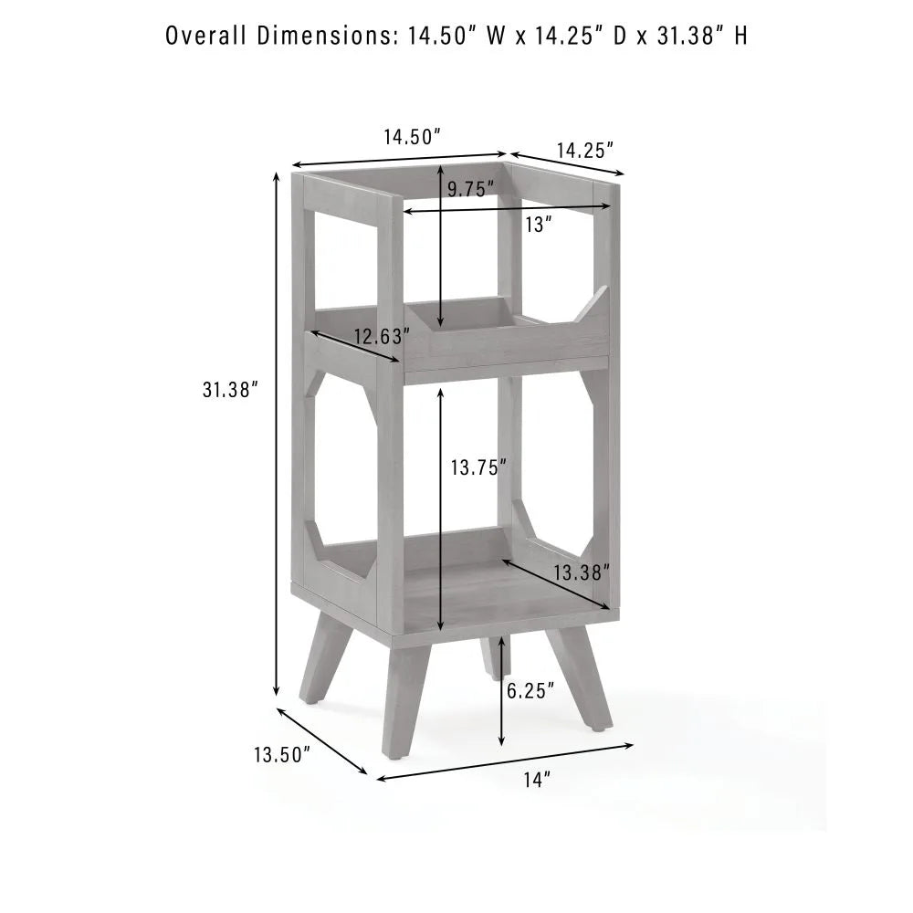 Crosley Asheville Small Stand porta dischi in vinile