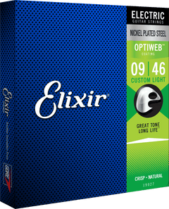Elixir Optiweb Corde per Chitarra (Custom Light, 09-46)