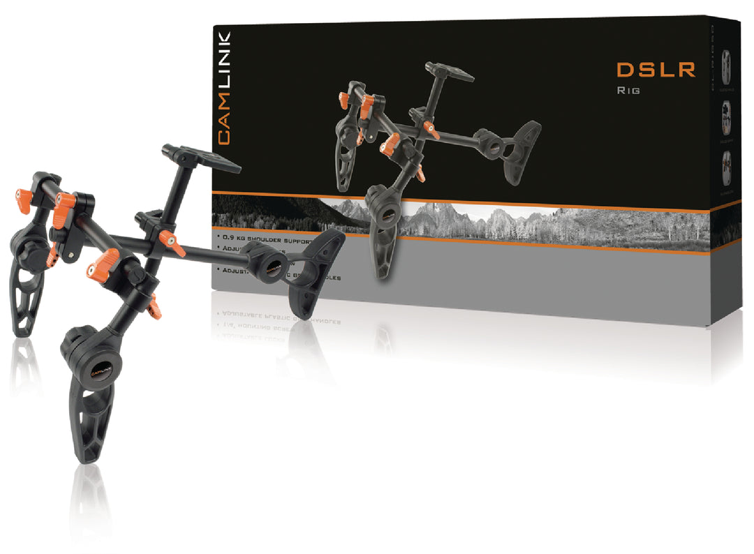 Treppiede per fotocamera/video (Sort/Orange)