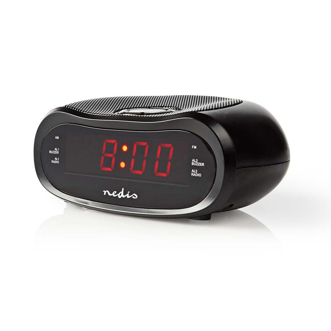 Radio sveglia con sveglia (Ovale)