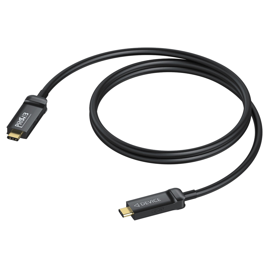ProCab USB C cavo ottico attivo USB 3.2 (10 GBPS) 10 metri