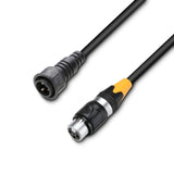 Cameo DMX 3 AD OUT IP65 - DMX-adapter OUT til LED IP-Par, 3-polet, 1,0 m