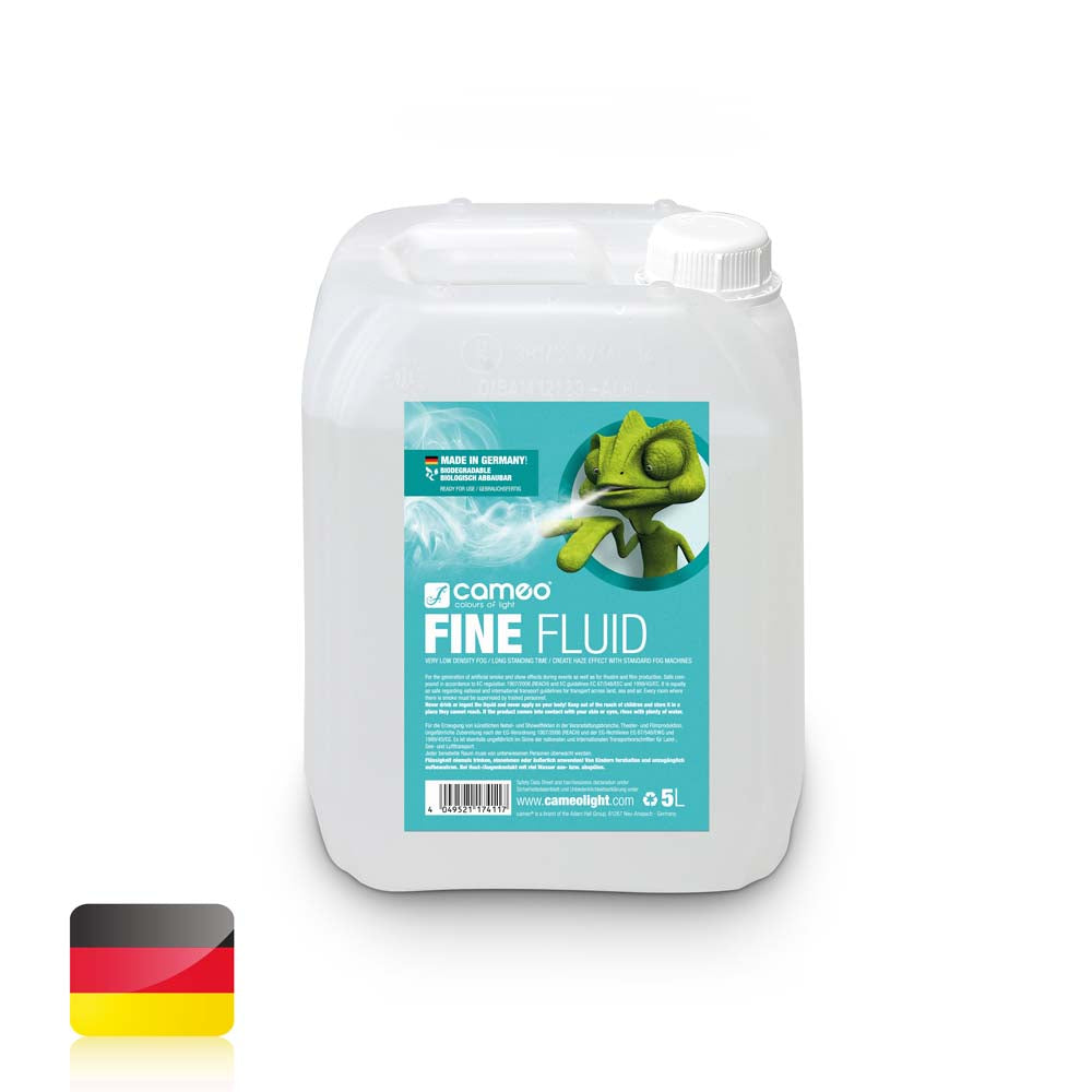 Cameo FINE FLUID 5 L - liquido haze con densità molto bassa e durata di permanenza molto lunga 5 L