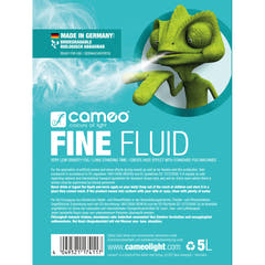 Cameo FINE FLUID 5 L - liquido haze con densità molto bassa e durata di permanenza molto lunga 5 L