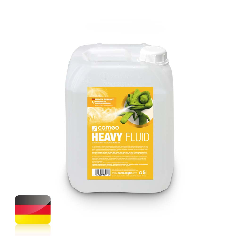 Cameo HEAVY FLUID 5 L - liquido per fumo con densità molto elevata e tempo di permanenza molto lungo 5 L