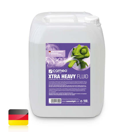 Cameo XTRA HEAVY FLUID 10 L - Liquido per nebbia ad altissima densità e durata di sospensione estremamente lunga 10 L
