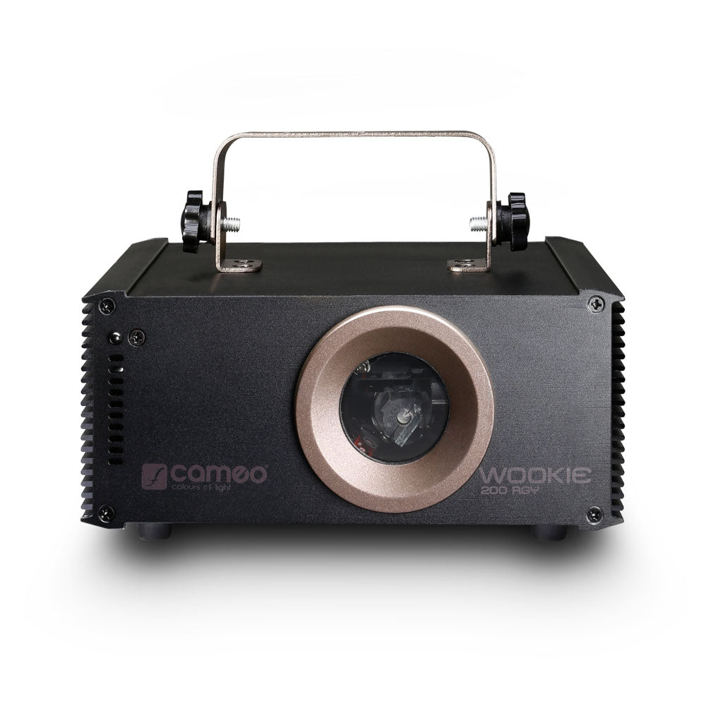 Cameo WOOKIE 200 RGY - Laser per animazioni 200 mW RGY