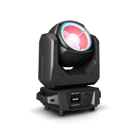 Cameo MOVO BEAM 200 - Beam moving head con rotazione infinita e anello LED