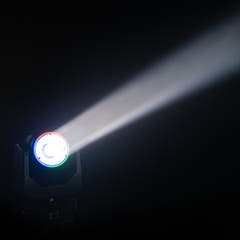 Cameo MOVO BEAM 200 - Beam moving head med endeløs rotation og LED-ring