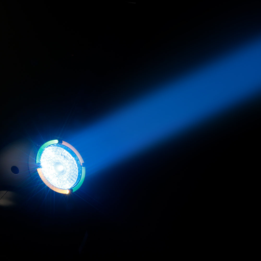 Cameo MOVO BEAM Z100 - moving head Beam con rotazione illimitata, anello LED e zoom