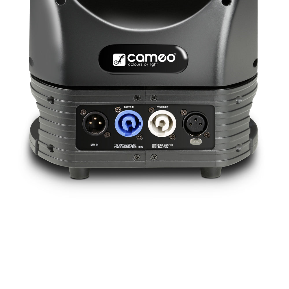 Cameo MOVO BEAM Z100 - moving head Beam con rotazione illimitata, anello LED e zoom
