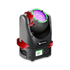 Cameo MOVO BEAM Z100 - moving head Beam con rotazione illimitata, anello LED e zoom