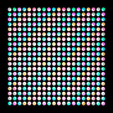 Cameo MATRIX PANEL 10 W RGB - pannello a matrice LED RGB 5 x 5 con controllo individuale dei pixel