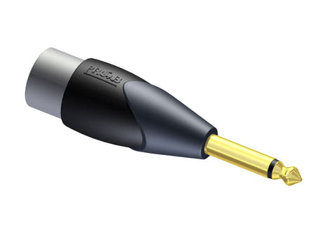 ProCab adaptor XLR han > Jack mono han