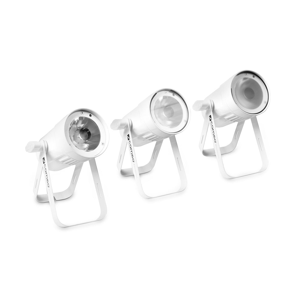 Cameo Q-SPOT 15 RGBW WH - Faretto compatto con 15W RGBW LED in involucro bianco