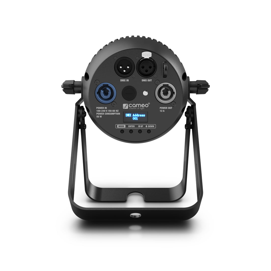 Cameo Q-SPOT 40 TW - Spot compatto con LED bianco regolabile da 40 W, in nero