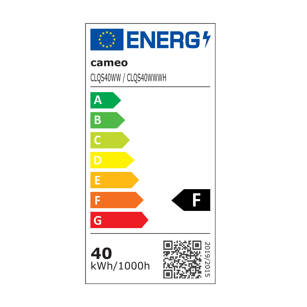 Cameo Q-SPOT 40 WW - spot compatto con LED WW da 40 W con finitura nera