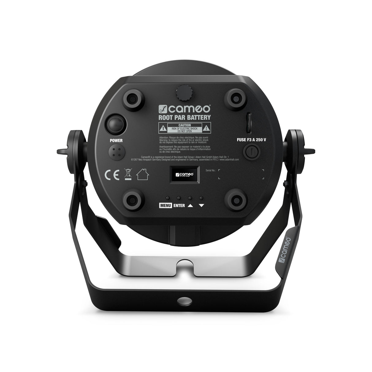 Cameo ROOT® PAR BATTERY - 5 × 4 W batteridrevet RGBW LED PAR-spotlight