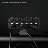 Cameo SB 6 T RDM - 6-udgangs DMX/RDM-splitter/booster med 3- og 5-polede stik