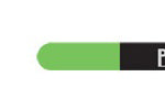 ProCab Kabelbinder velcro 20x600 mm, sort/grøn 10 styk