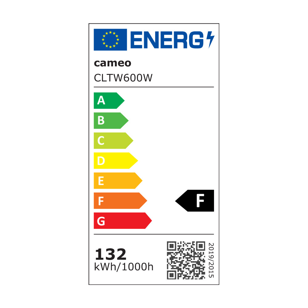 Cameo THUNDER® WASH 600 W - luce strobe-, blinder- e wash 3-in-1 648 x 0,2 W luce bianca
