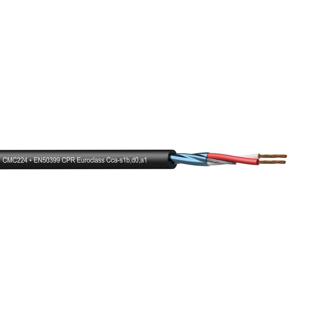 ProCab Flamoflex cavo per microfono EN50399 2 x 0.22mm²  300 m