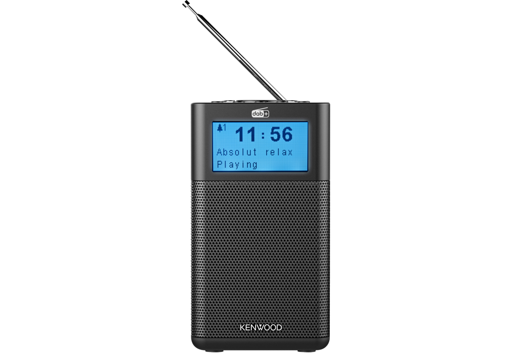 Kenwood CR-M10DAB-B FM,DAB+, Bluetooth Radio (Black)