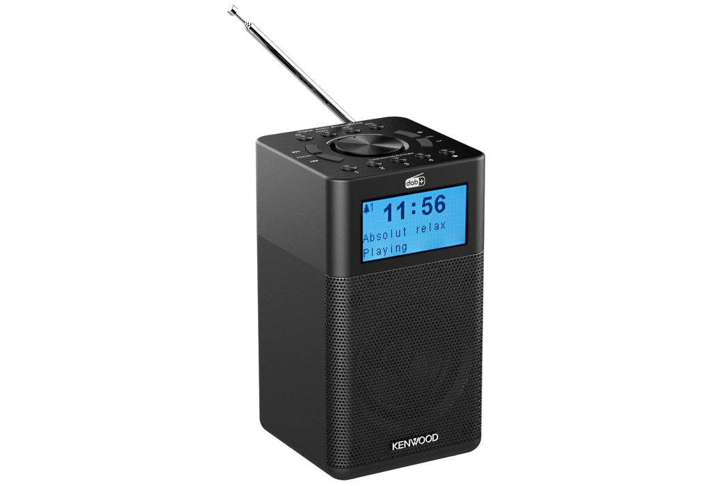 Kenwood CR-M10DAB-B FM,DAB+, Bluetooth Radio (Black)