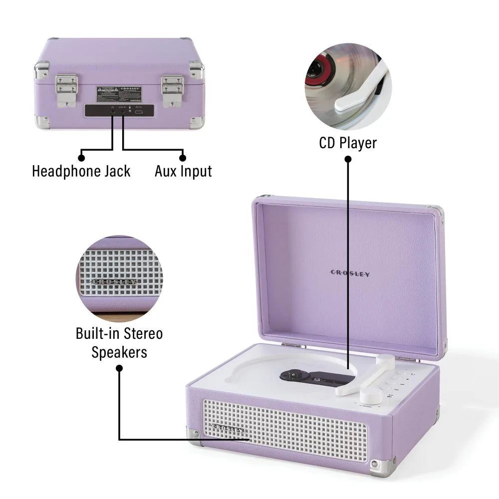 Crosley Cruiser lettore CD, Lavender