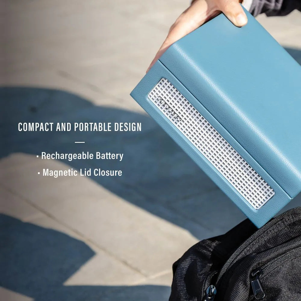 Lettore CD Crosley Voyager, Washed Blue