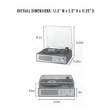 Crosley Miles Pladespiller, Sort
