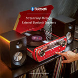 Crosley Powel CR6047A Giradischi 7-in-1 con Bluetooth, CD e radio