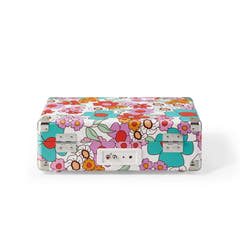 Crosley Cruiser Plus Giradischi Bluetooth bidirezionale (Groovy Floral)