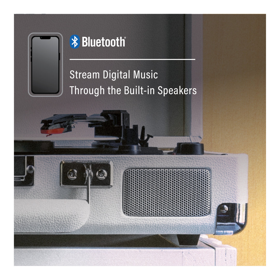 Crosley Cruiser Plus Giradischi Tovejs Bluetooth (Nero)