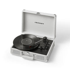 Crosley Cruiser Plus Giradischi Bluetooth bidirezionale (White Sand)
