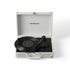 Crosley Cruiser Plus Giradischi Bluetooth bidirezionale (White Sand)