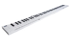 Carry-On Folding Piano 88 Tastiere (Hvid)